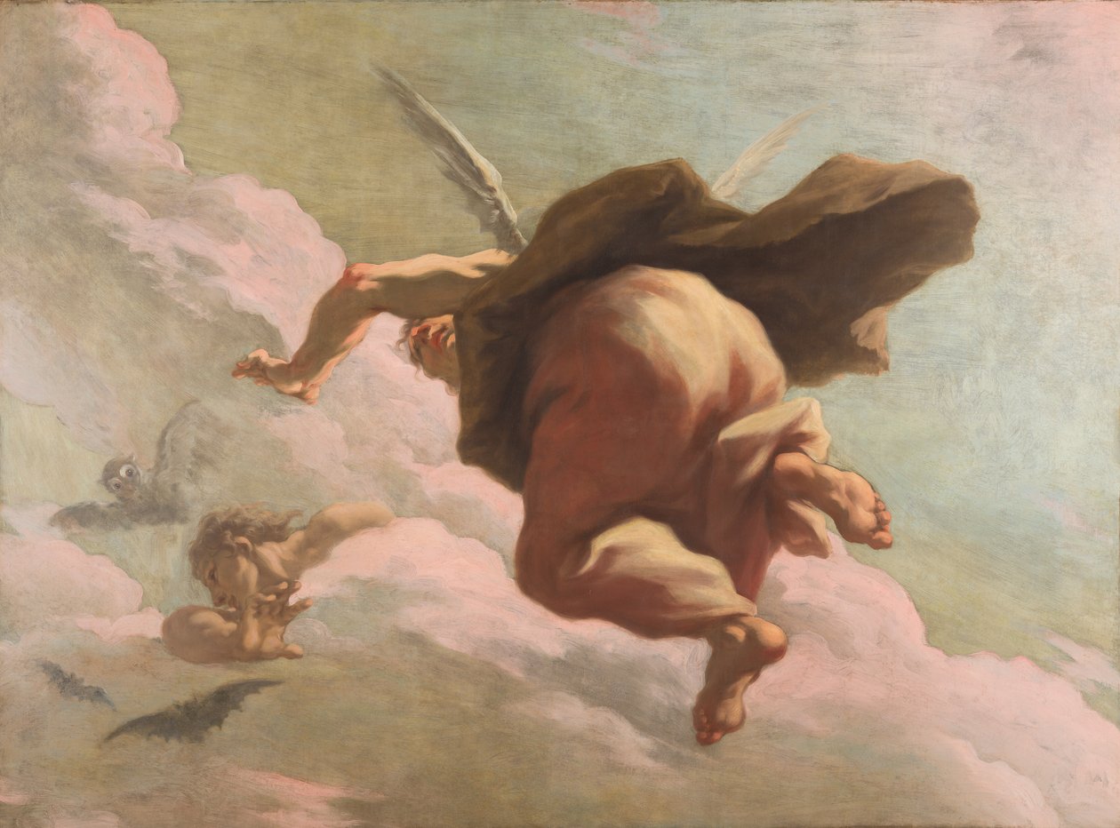 Vähenevä yö tekijältä Giovanni Antonio Pellegrini