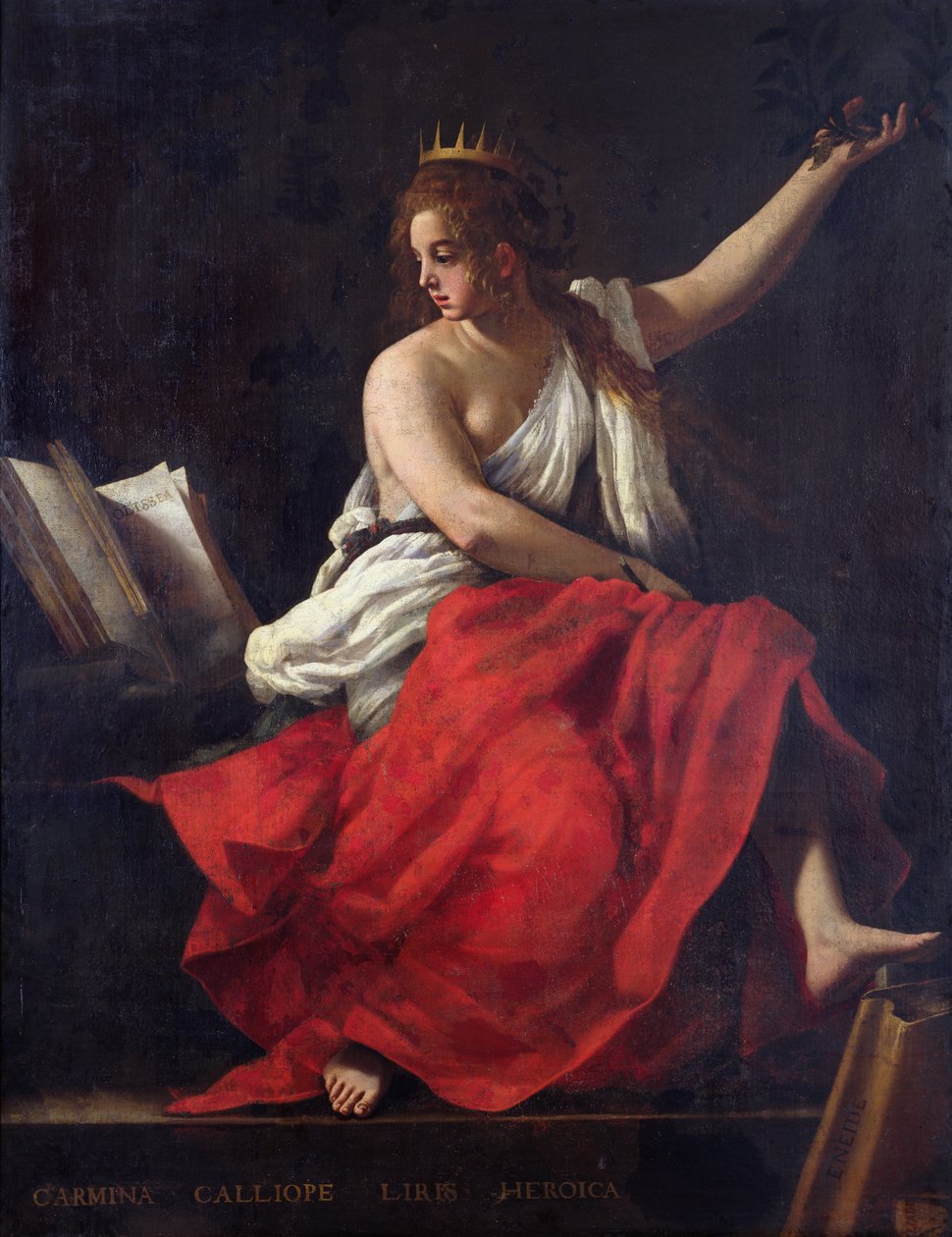 Calliope, eeppisen runouden museo tekijältä Giovanni Baglione