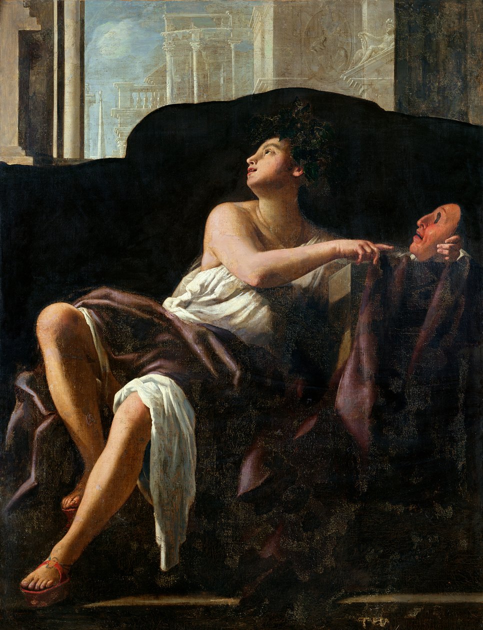 Thalia, komedian muusa tekijältä Giovanni Baglione