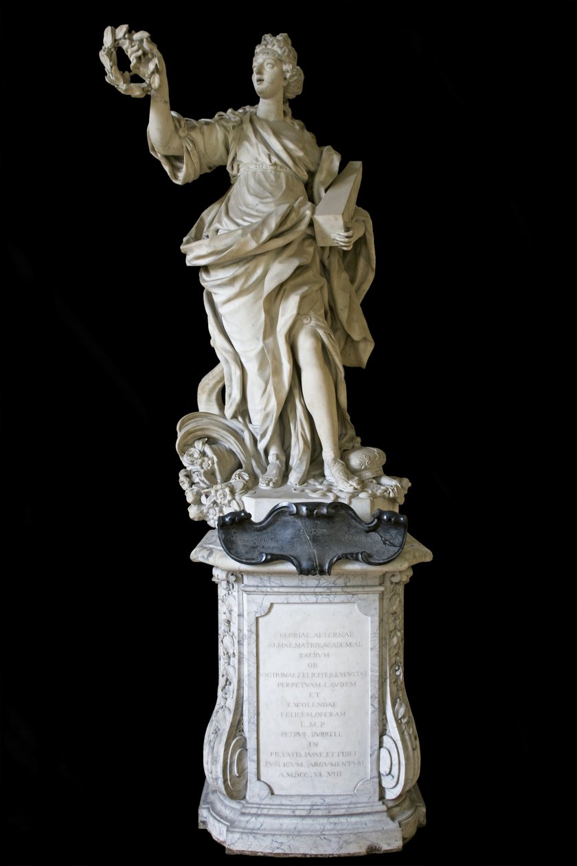 Glory, n.1715 (marmori) tekijältä Giovanni Baratta