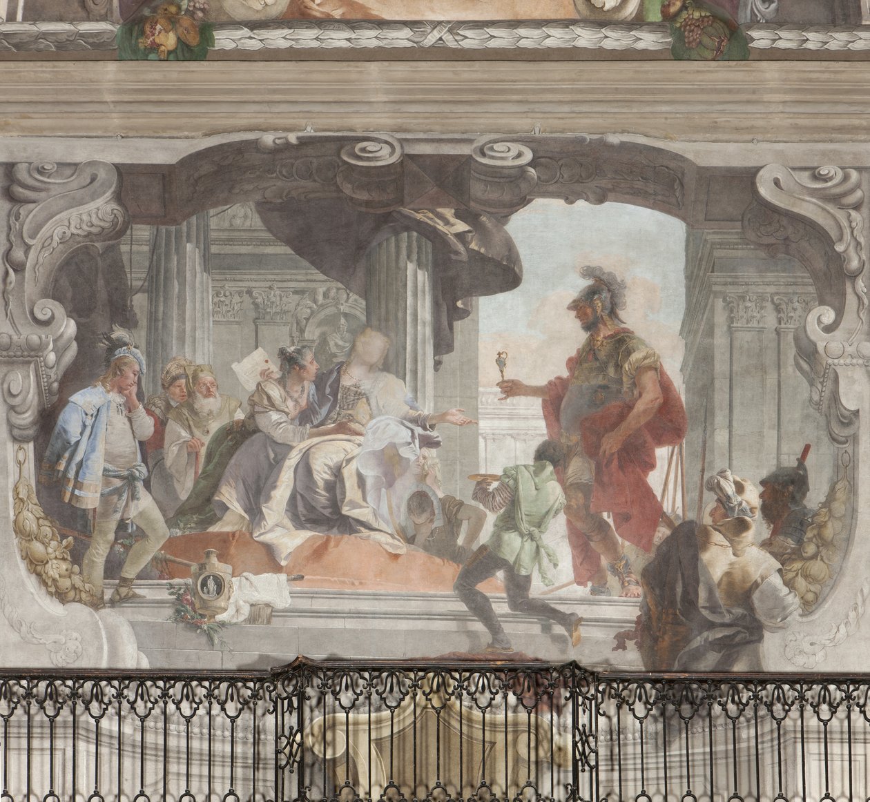 Sofonisba vastaanottaa Masinissan myrkkyä tekijältä Giovanni Battista Tiepolo