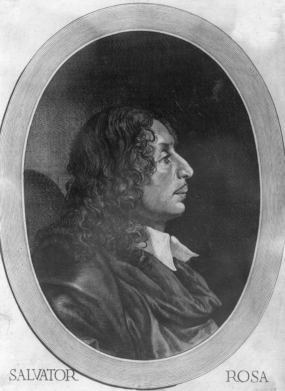 Salvator Rosa tekijältä Giovanni Battista Bonacina