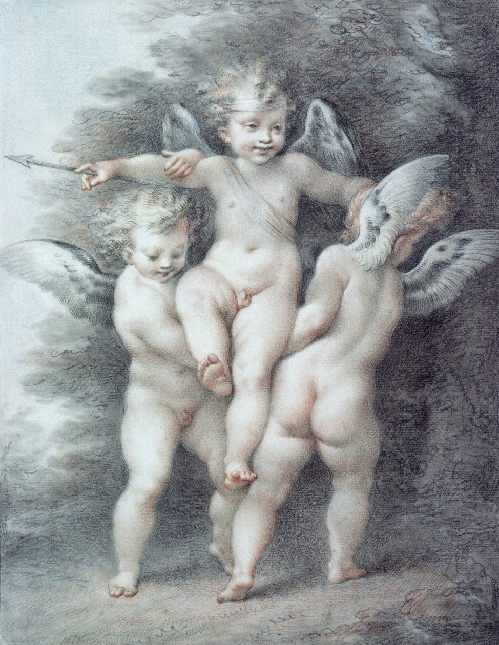 Kolme Cupidoa tekijältä Giovanni Battista Cipriani