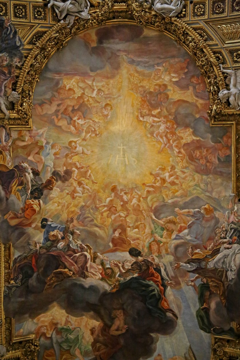 Voitto Jeesuksen Nimessä tekijältä Giovanni Battista Gaulli