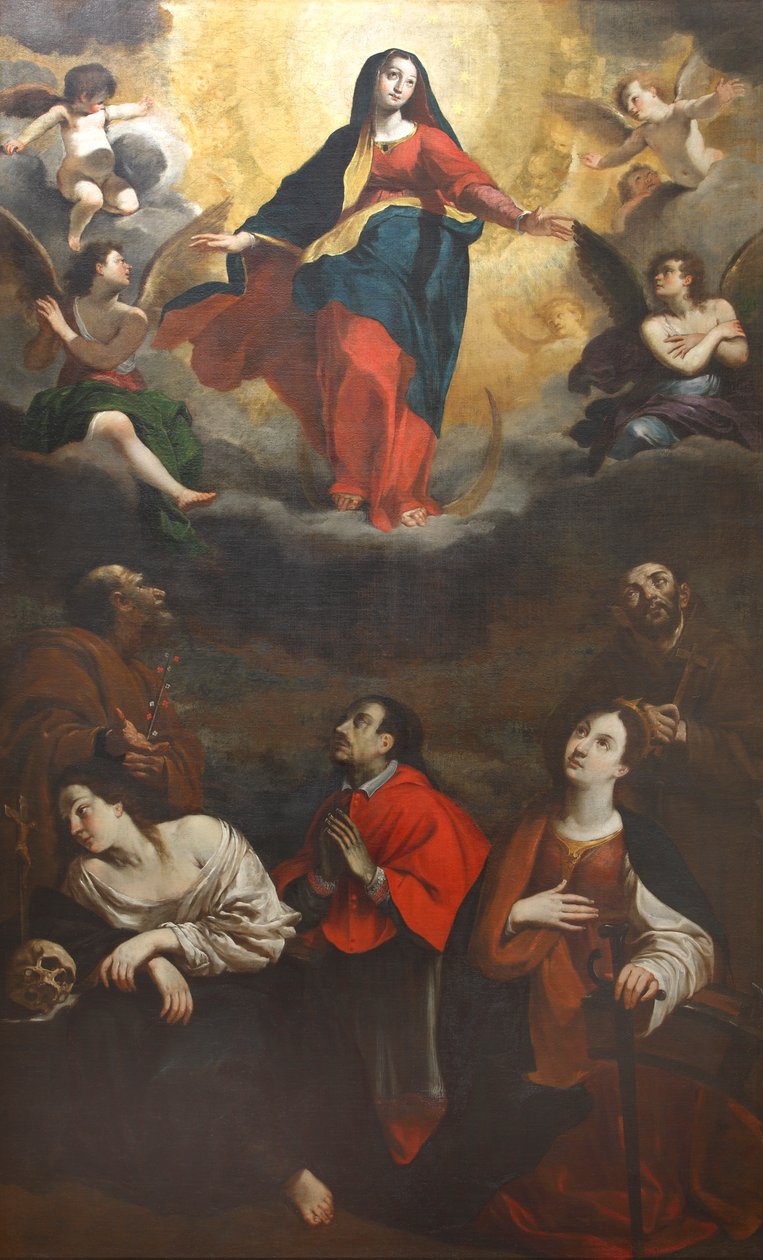 Immacolata Concezione con Santi tekijältä Giovanni Battista Mercati