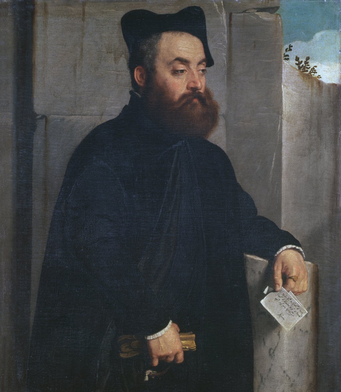 Kanoni Ludovico di Terzi, n. 1560-1565 tekijältä Giovanni Battista Moroni