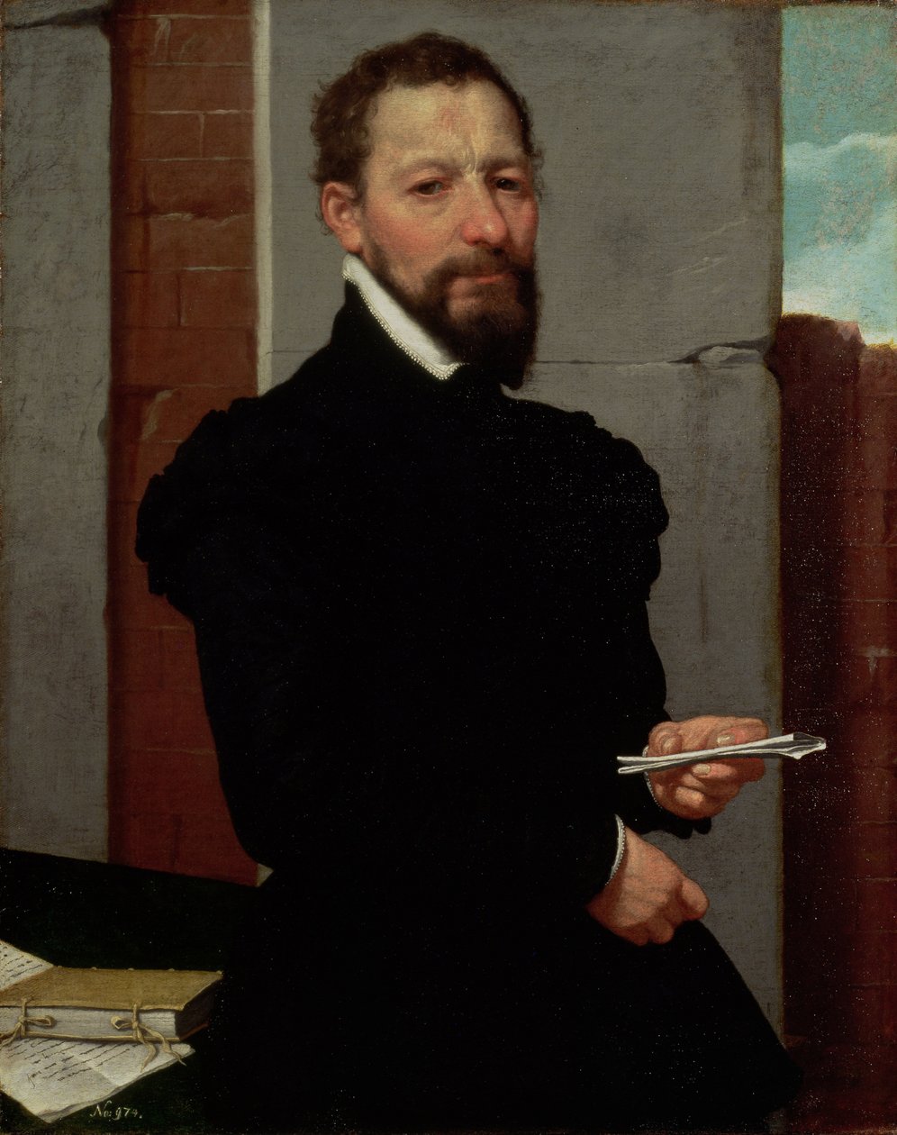 Giovanni Pietro Maffeis (1533-1603), Genovan yliopiston retoriikan professori (1563) ja tasavallan sihteeri (1564), 1560-65 tekijältä Giovanni Battista Moroni