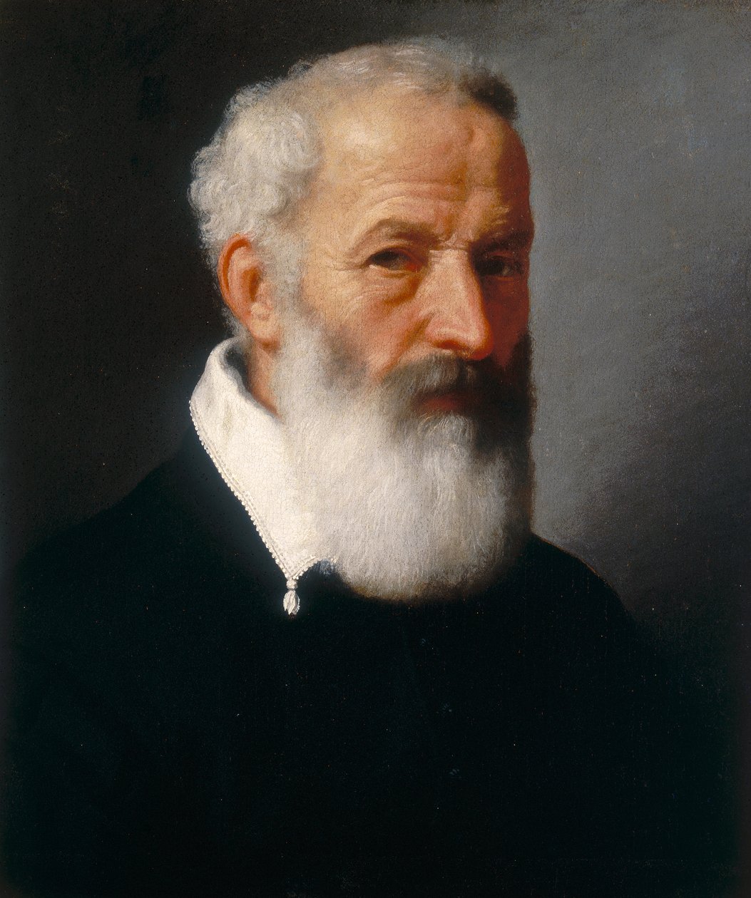 Vanhan aatelismiehen muotokuva tekijältä Giovanni Battista Moroni