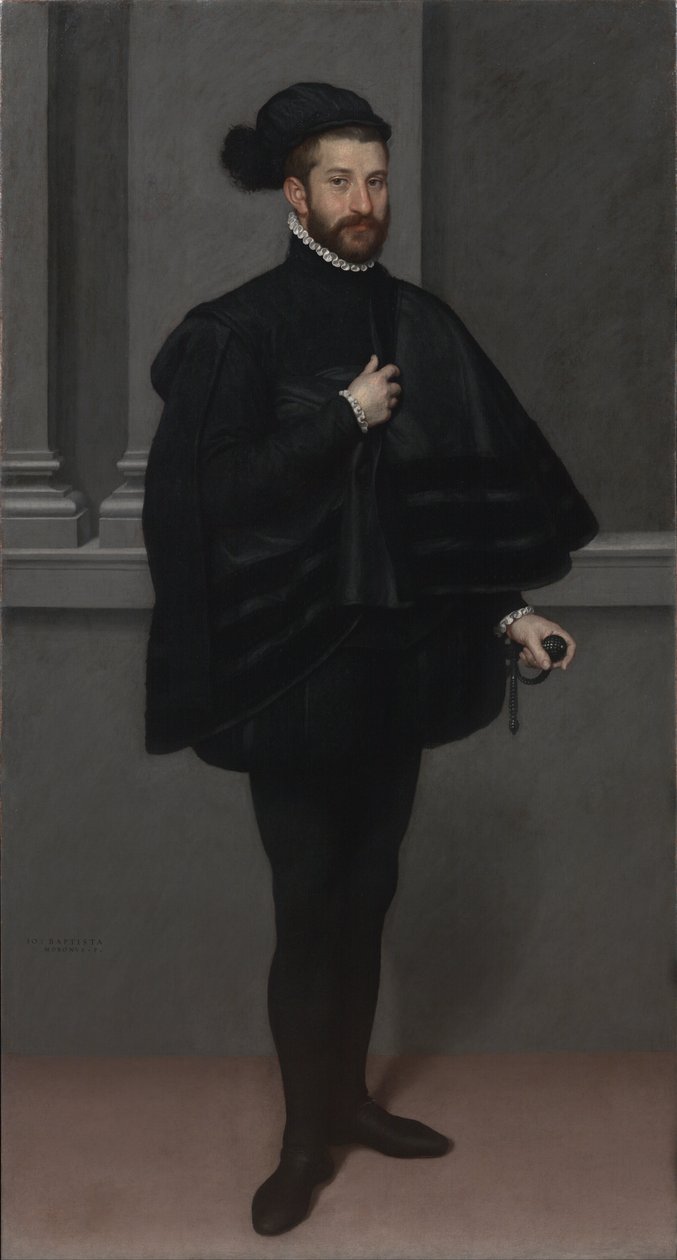 Ritari mustana tekijältä Giovanni Battista Moroni