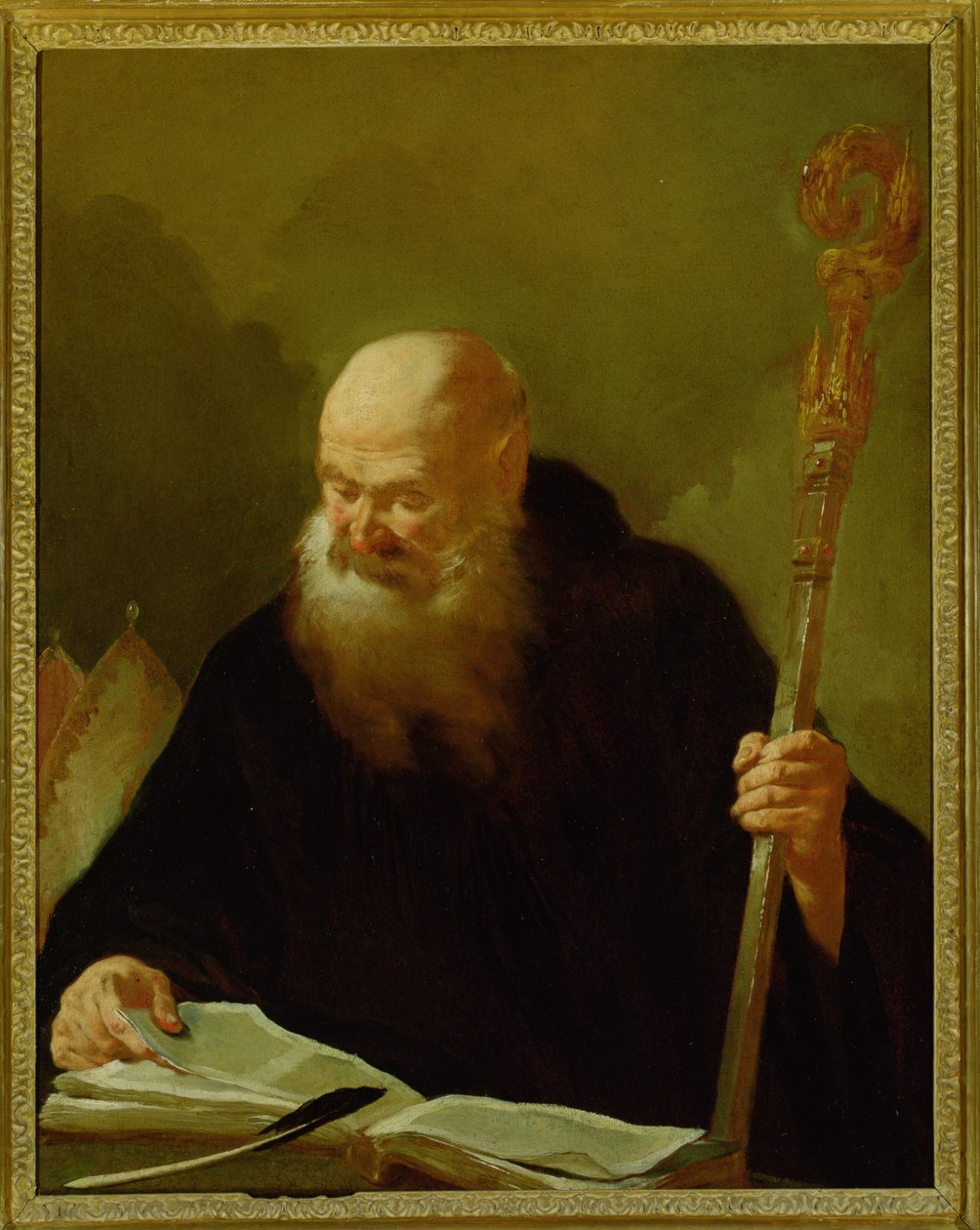 Pyhä Benedict tekijältä Giovanni Battista Piazzetta