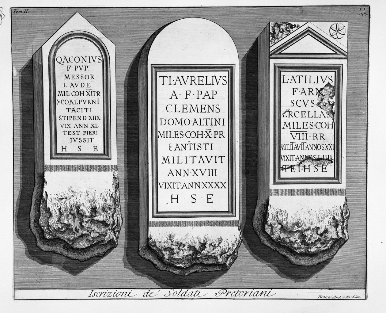 à gache tekijältä Giovanni Battista Piranesi