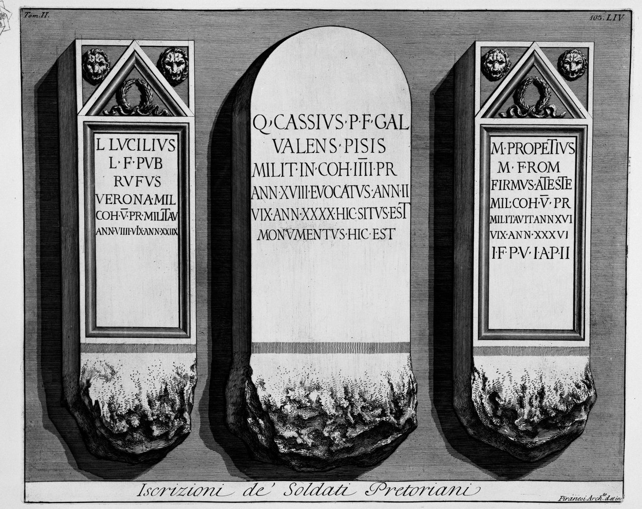 à gache tekijältä Giovanni Battista Piranesi