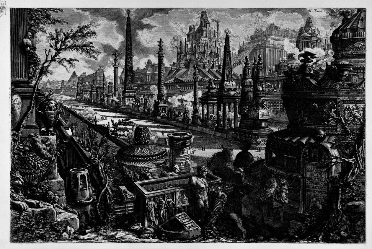 Appian tapa tekijältä Giovanni Battista Piranesi
