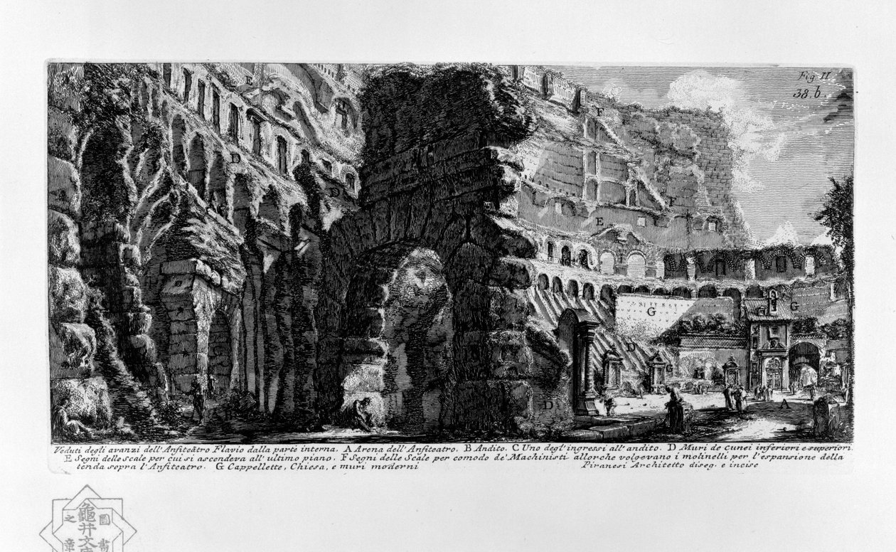 Colosseum tekijältä Giovanni Battista Piranesi