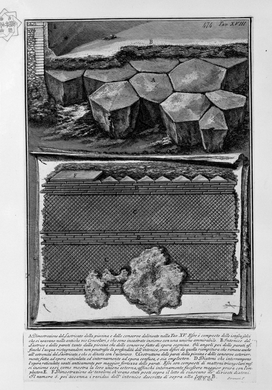 Kein Titel tekijältä Giovanni Battista Piranesi