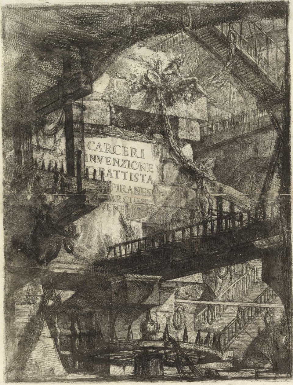 Le carceri dinvenzione [etukuva] tekijältä Giovanni Battista Piranesi
