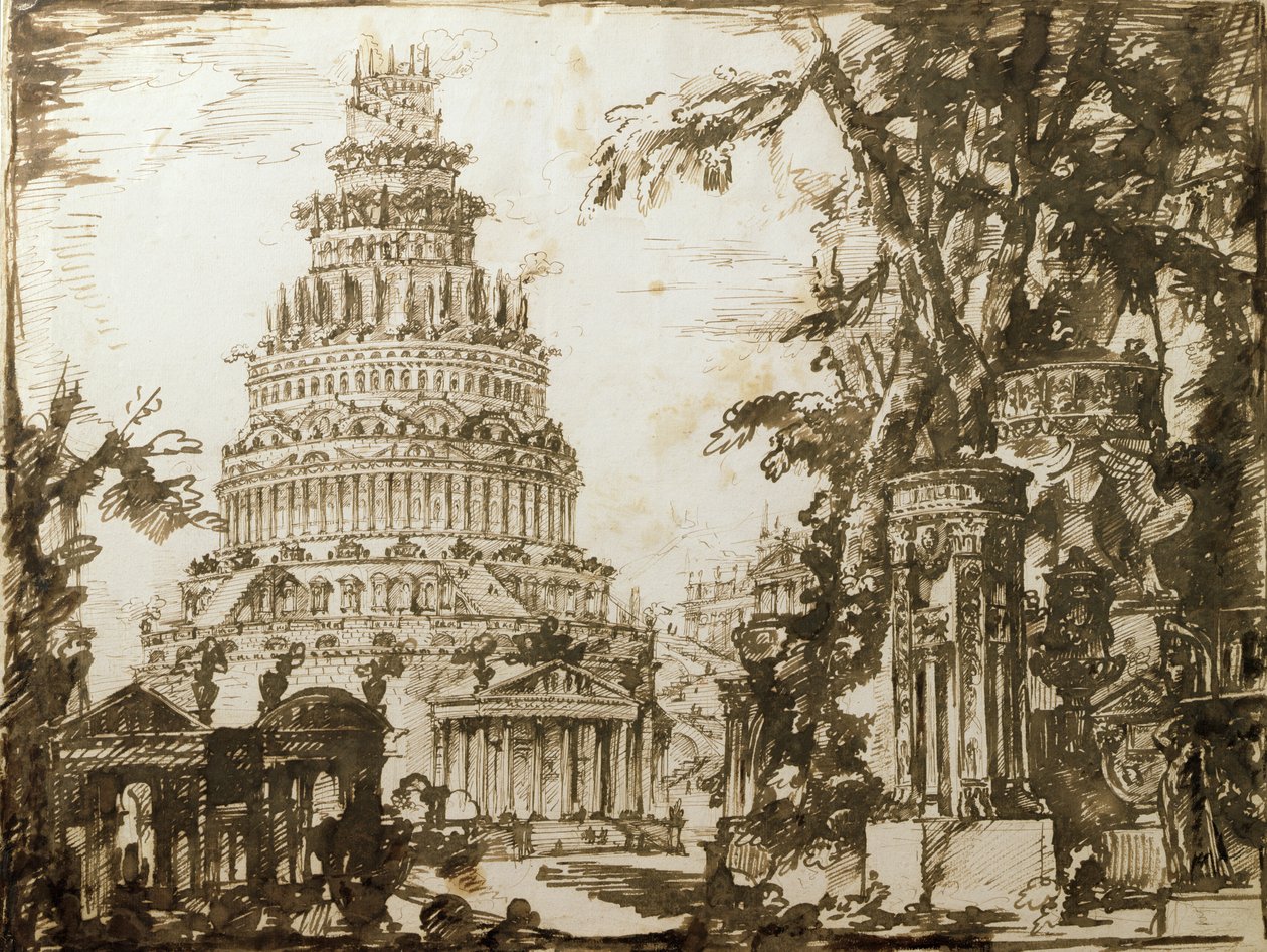 Uusklassiset rakenteet tekijältä Giovanni Battista Piranesi