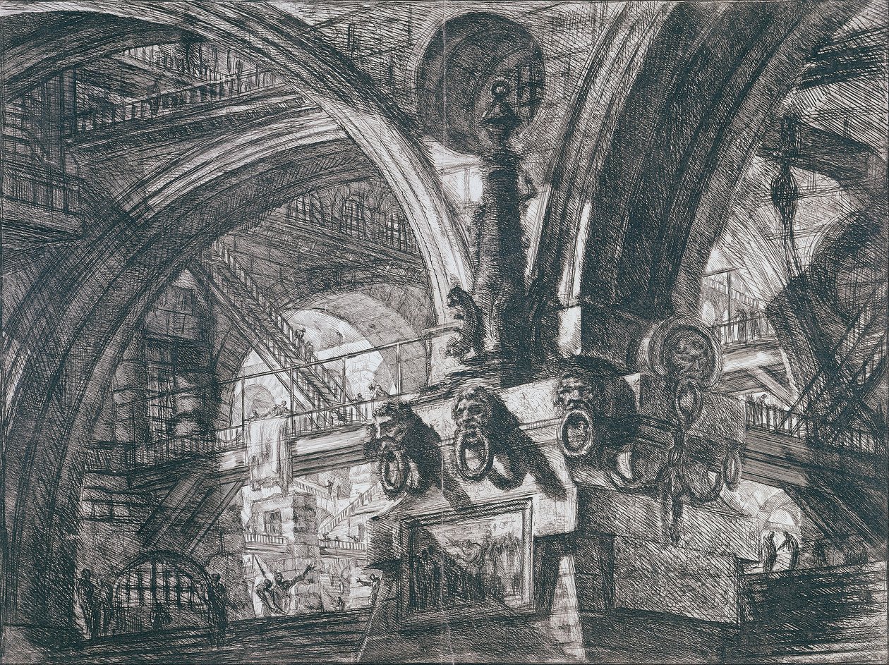 Vankila tekijältä Giovanni Battista Piranesi