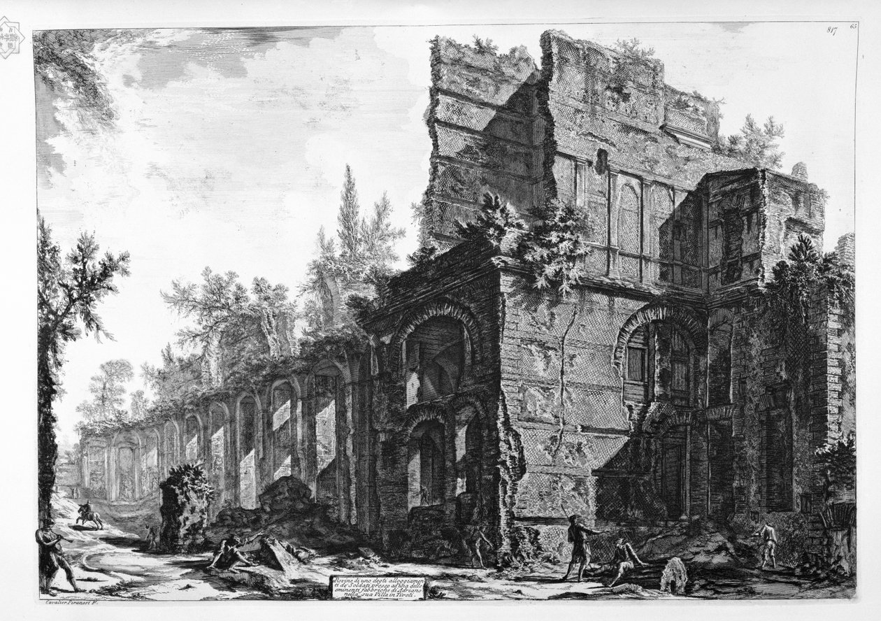 Rovine di uno degli alloggiamenti de 