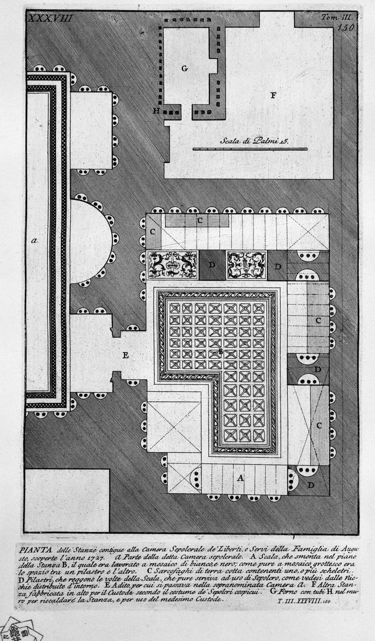 Unbekanntes Bild tekijältä Giovanni Battista Piranesi
