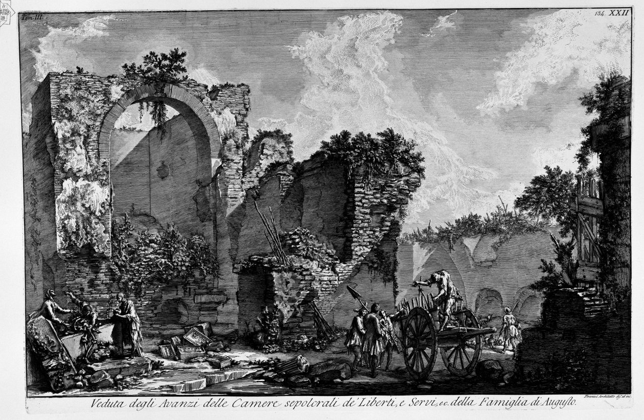 Unbekanntes Bild tekijältä Giovanni Battista Piranesi