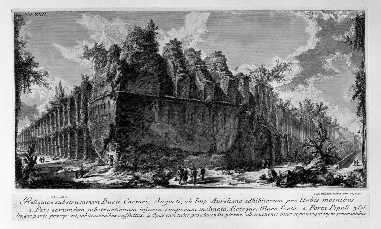 Unbekanntes Bild tekijältä Giovanni Battista Piranesi