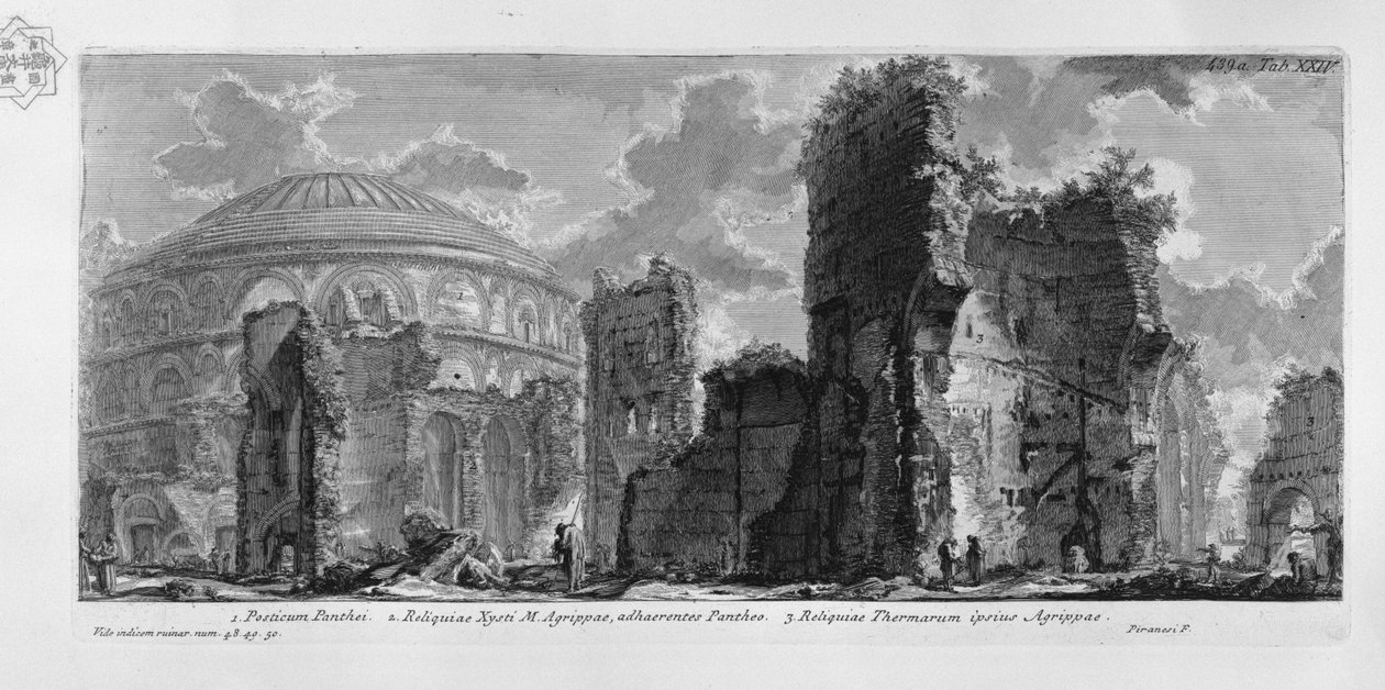 Unbekanntes Bild tekijältä Giovanni Battista Piranesi