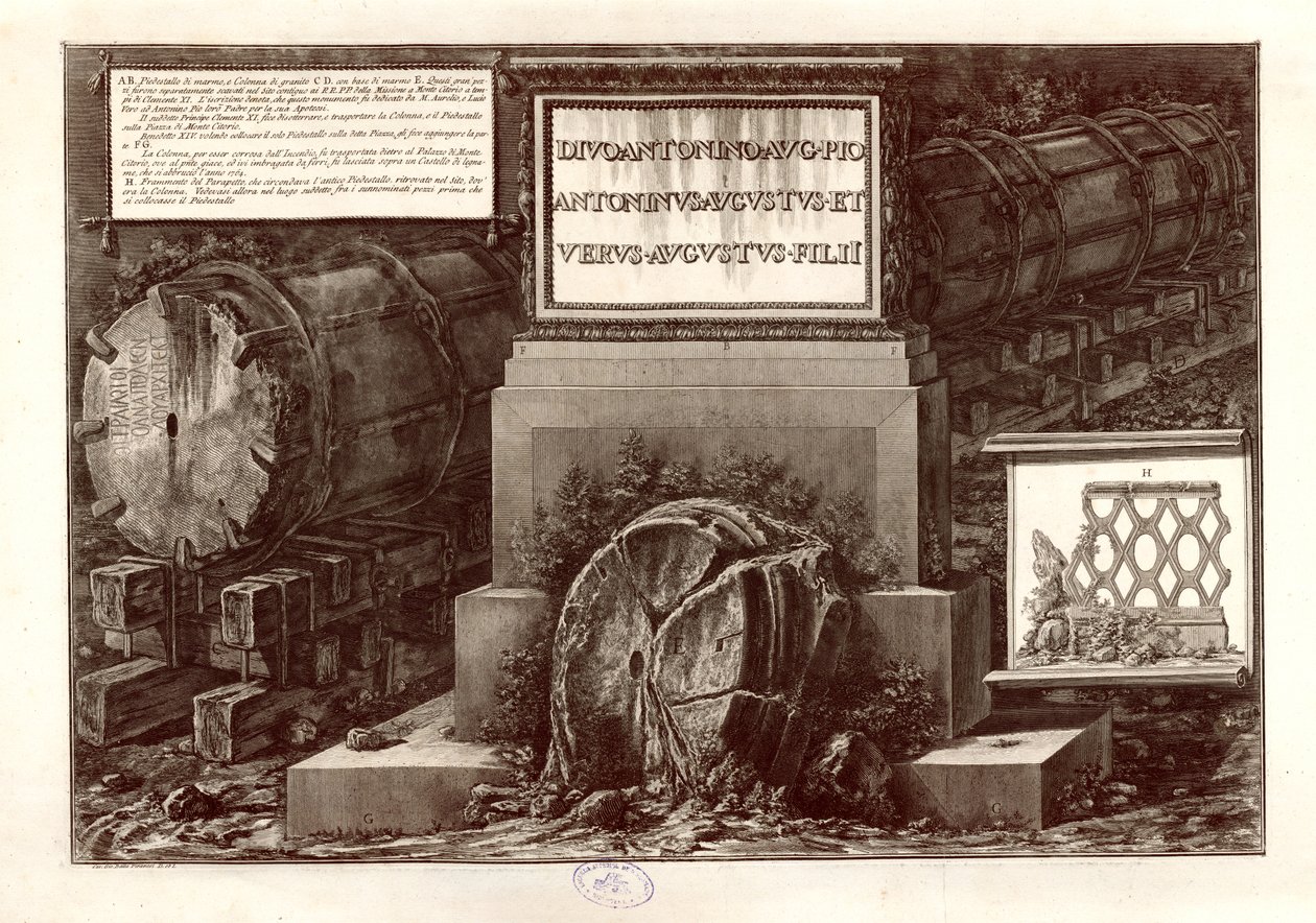 Unbekanntes Bild tekijältä Giovanni Battista Piranesi