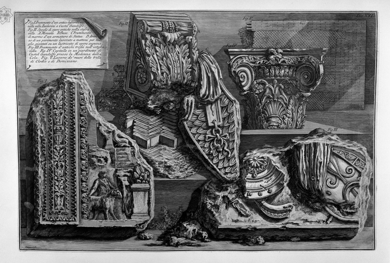 Unbekanntes Bild tekijältä Giovanni Battista Piranesi