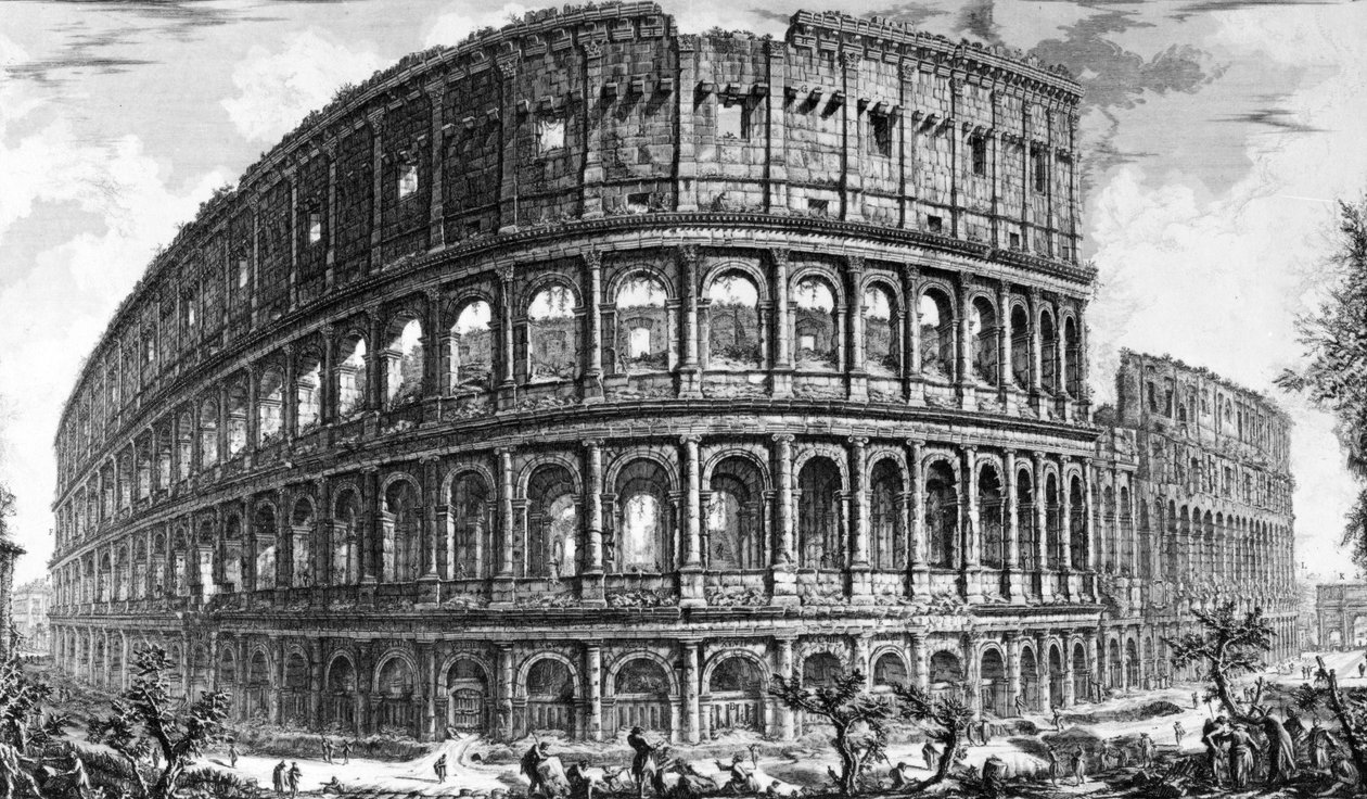 Näkymä Colosseumiin, sarjasta 