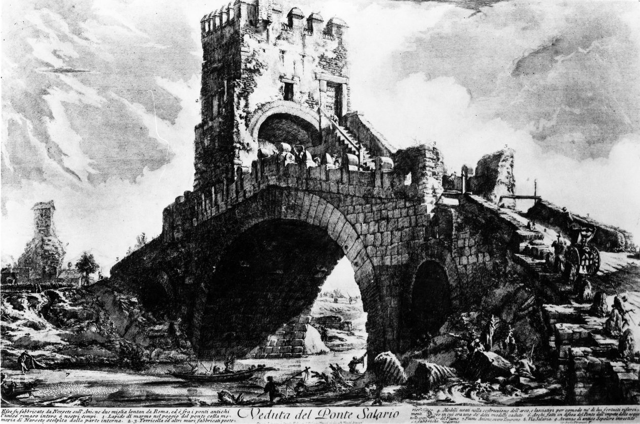 Näkymä Ponte Salariosta, sarjasta 