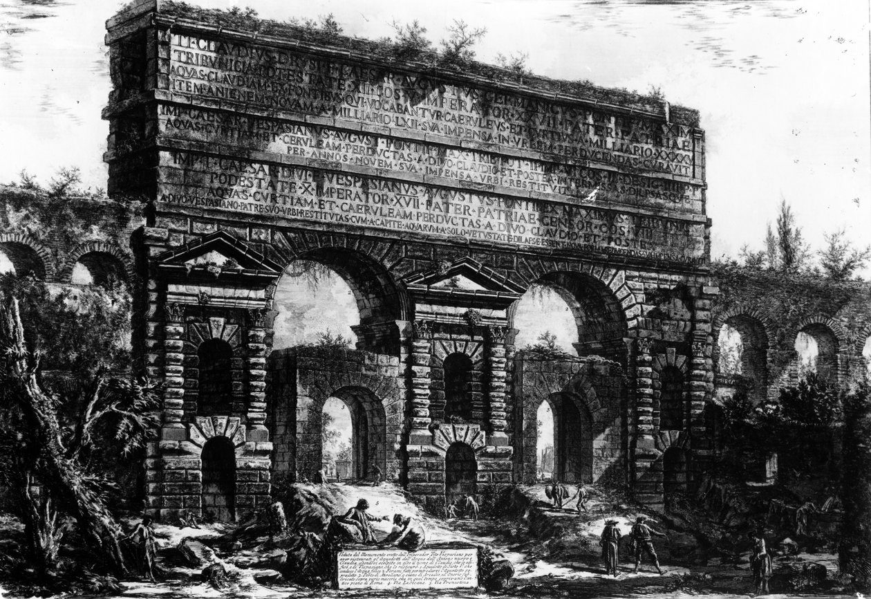 Näkymä Porta Maggioresta, sarjasta 