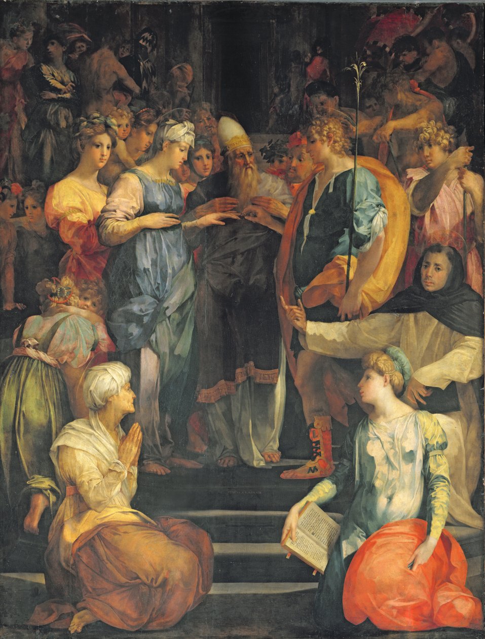Neitsyen häät 1523 tekijältä Giovanni Battista Rosso Fiorentino