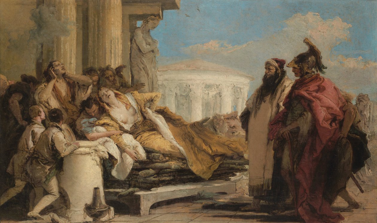Didon kuolema tekijältä Giovanni Battista Tiepolo