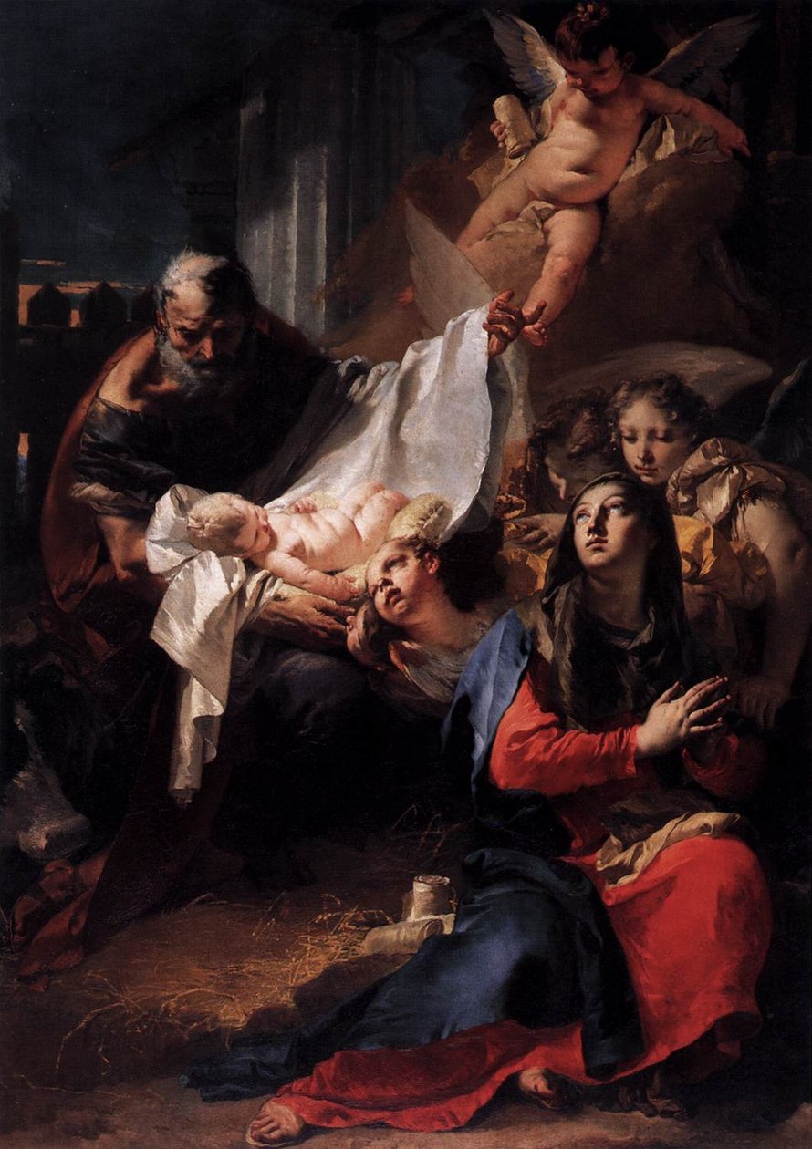 Syntymä tekijältä Giovanni Battista Tiepolo