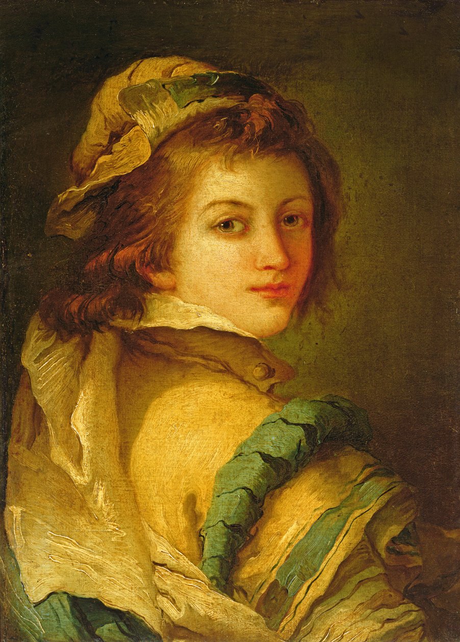 Sivun muotokuva, 1762-70 tekijältä Giovanni Battista Tiepolo
