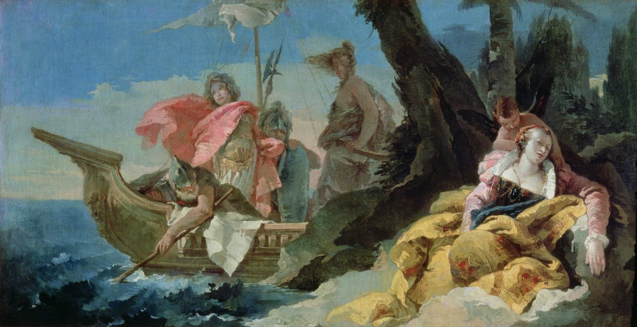 Rinaldo hylkää Armidan tekijältä Giovanni Battista Tiepolo