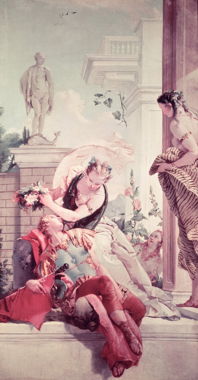 Rinaldo ja Armida tekijältä Giovanni Battista Tiepolo