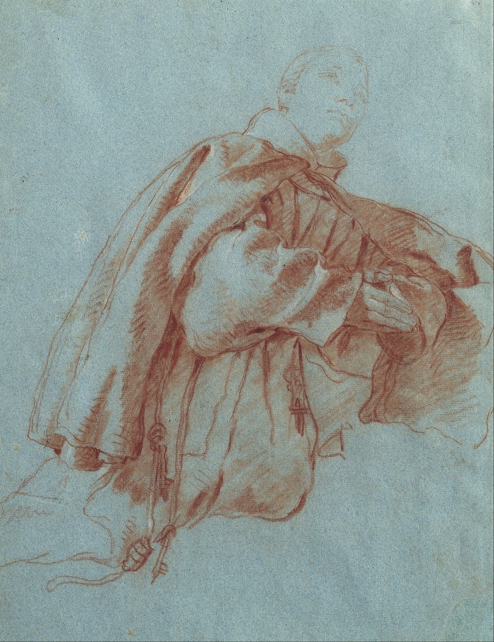 Saint Pascal Baylon tekijältä Giovanni Battista Tiepolo