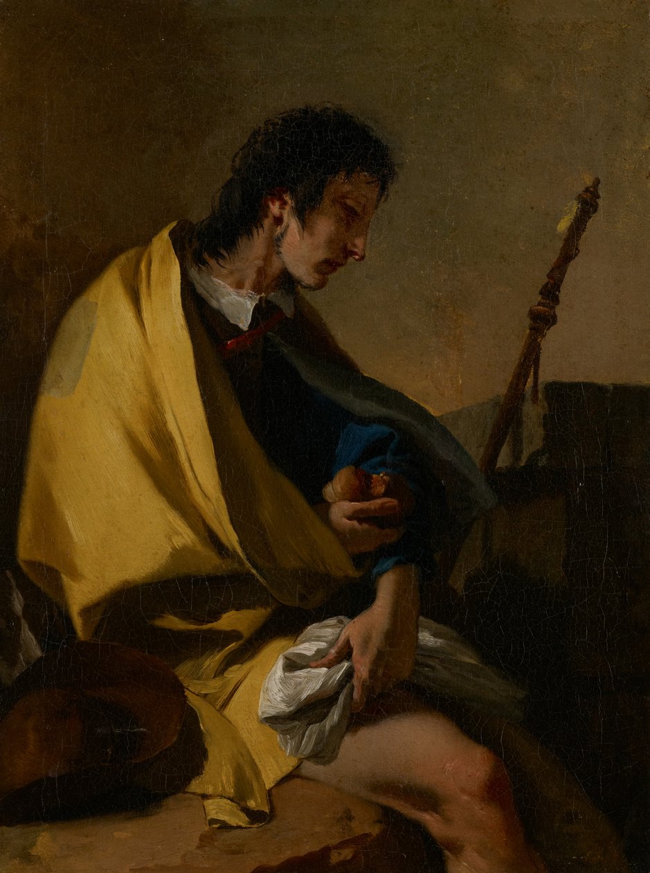 Saint Roch, noin 1730-35 tekijältä Giovanni Battista Tiepolo