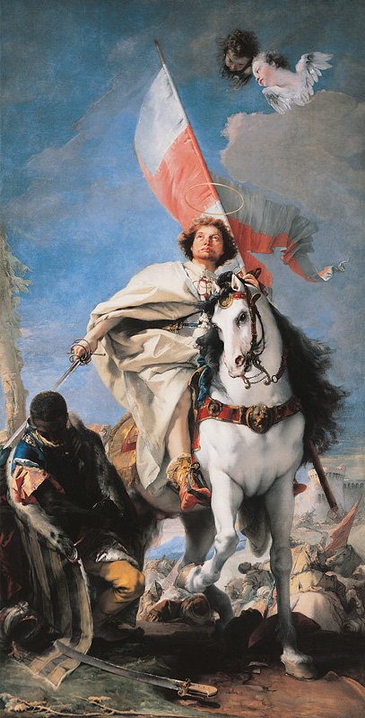 Pyhä Jaakobus Budapestissa tekijältä Giovanni Battista Tiepolo