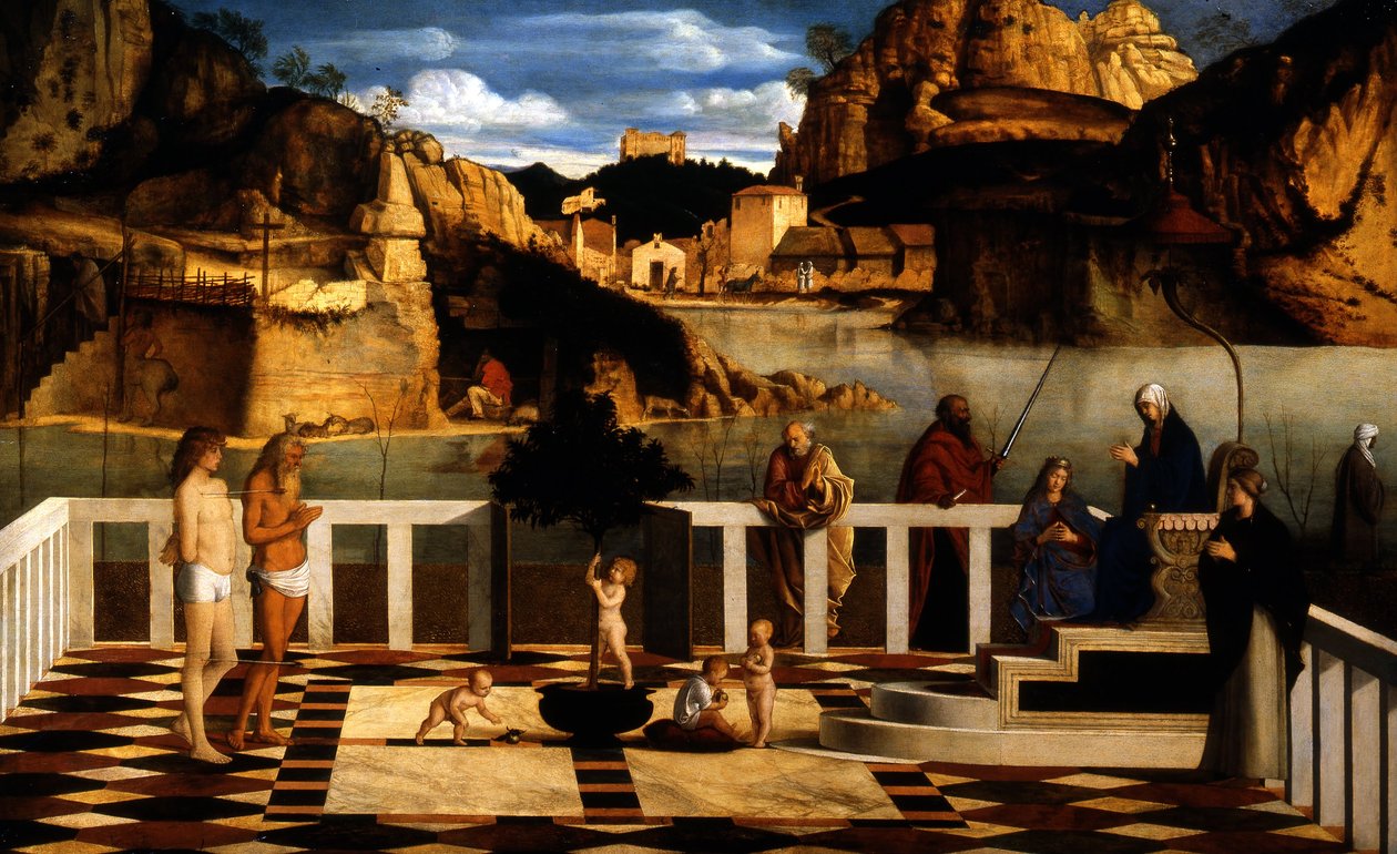 Pyhä vertauskuva tekijältä Giovanni Bellini