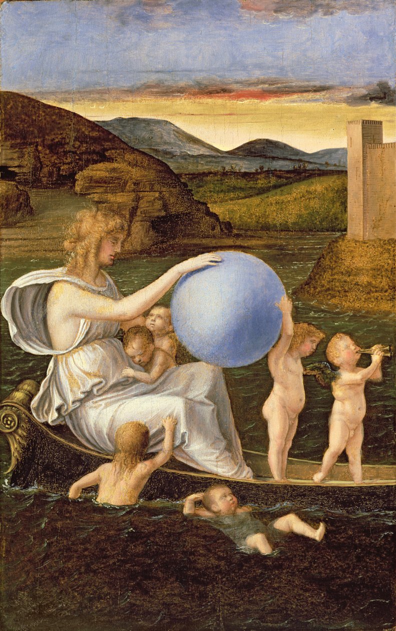 Allegoria muuttuvasta omaisuudesta tai melankoliasta tekijältä Giovanni Bellini