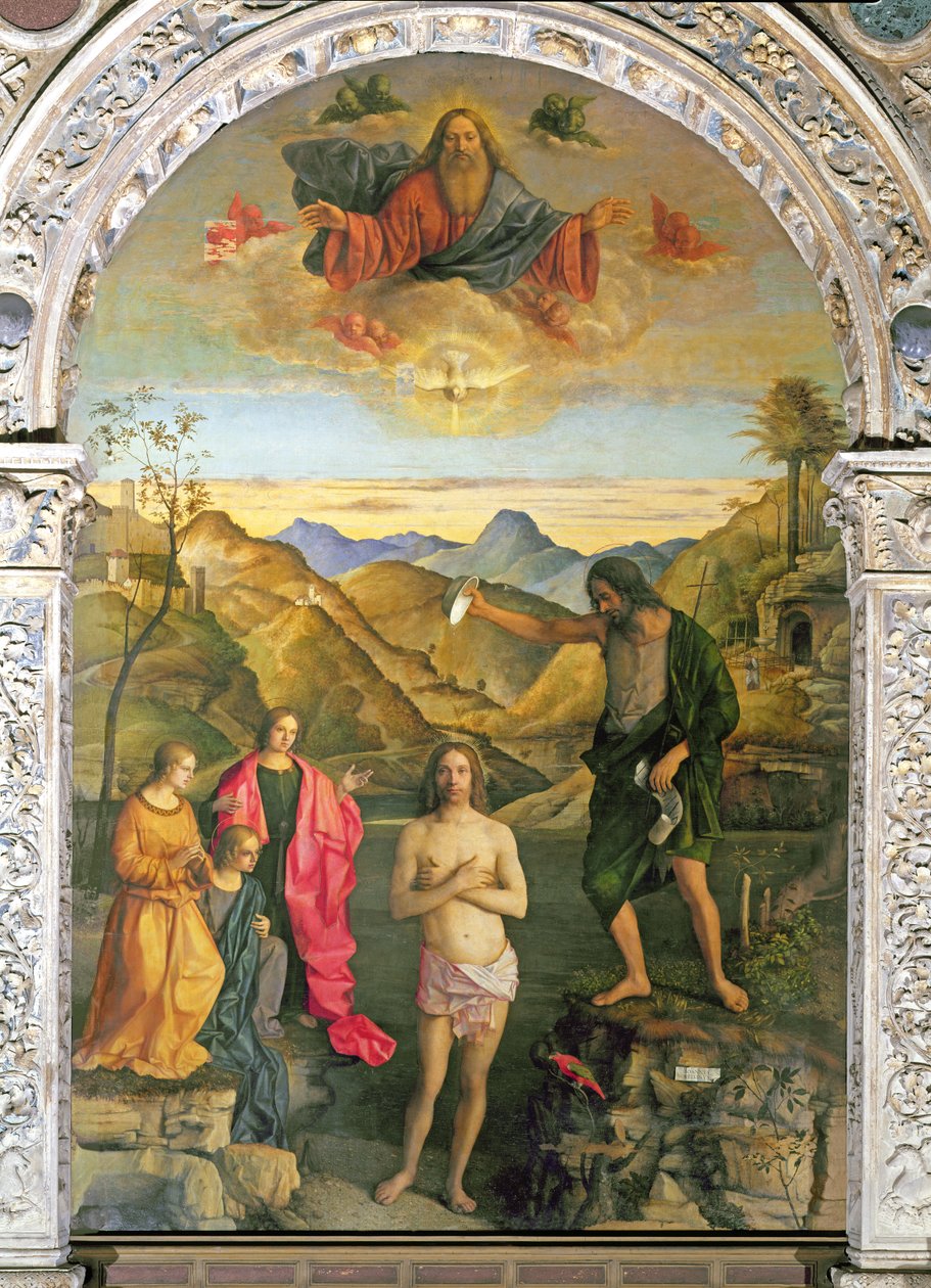 Kristuksen kaste, Pyhän Johanneksen alttaritaulu tekijältä Giovanni Bellini
