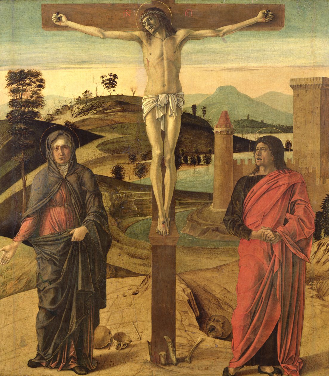Golgata, n. 1465-1470 tekijältä Giovanni Bellini