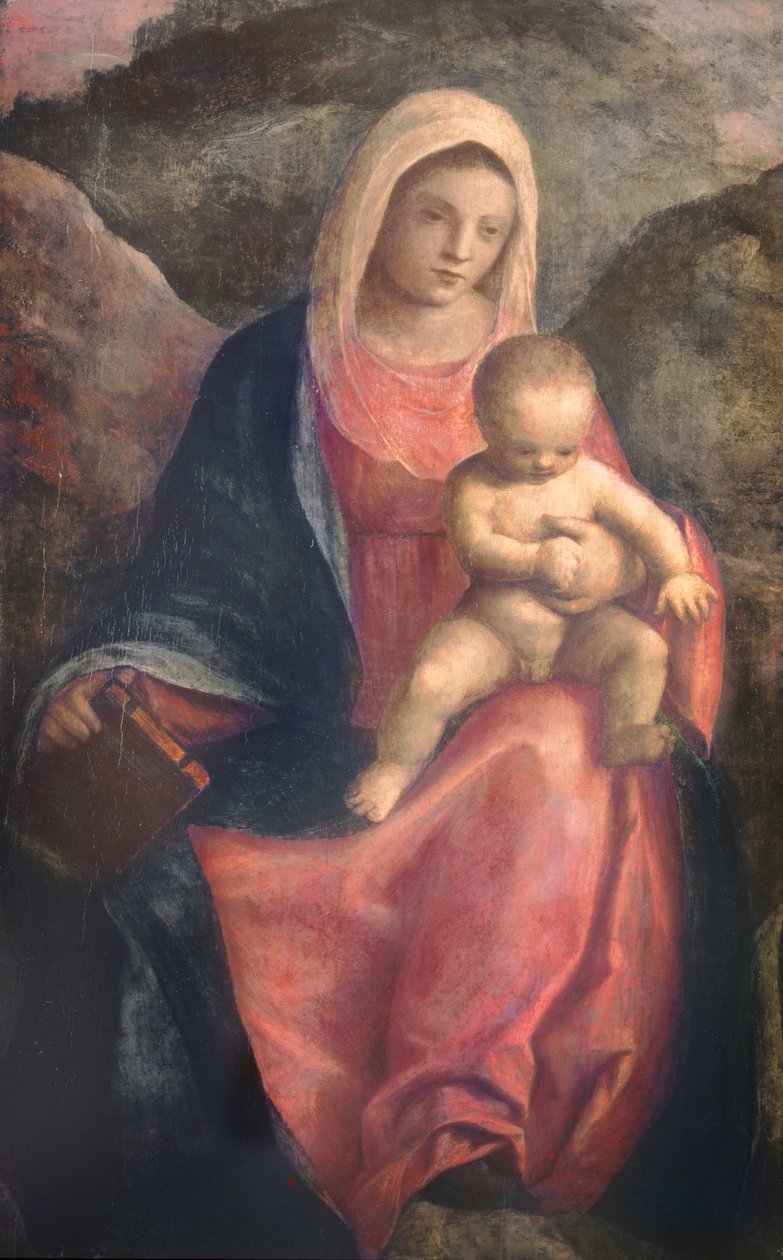 Madonna ja lapsi (paneeli) tekijältä Giovanni Bellini