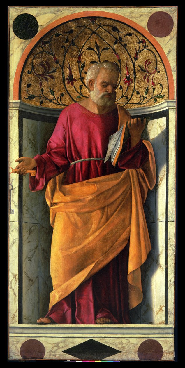 Pyhä Pietari (tempera kankaalle) tekijältä Giovanni Bellini