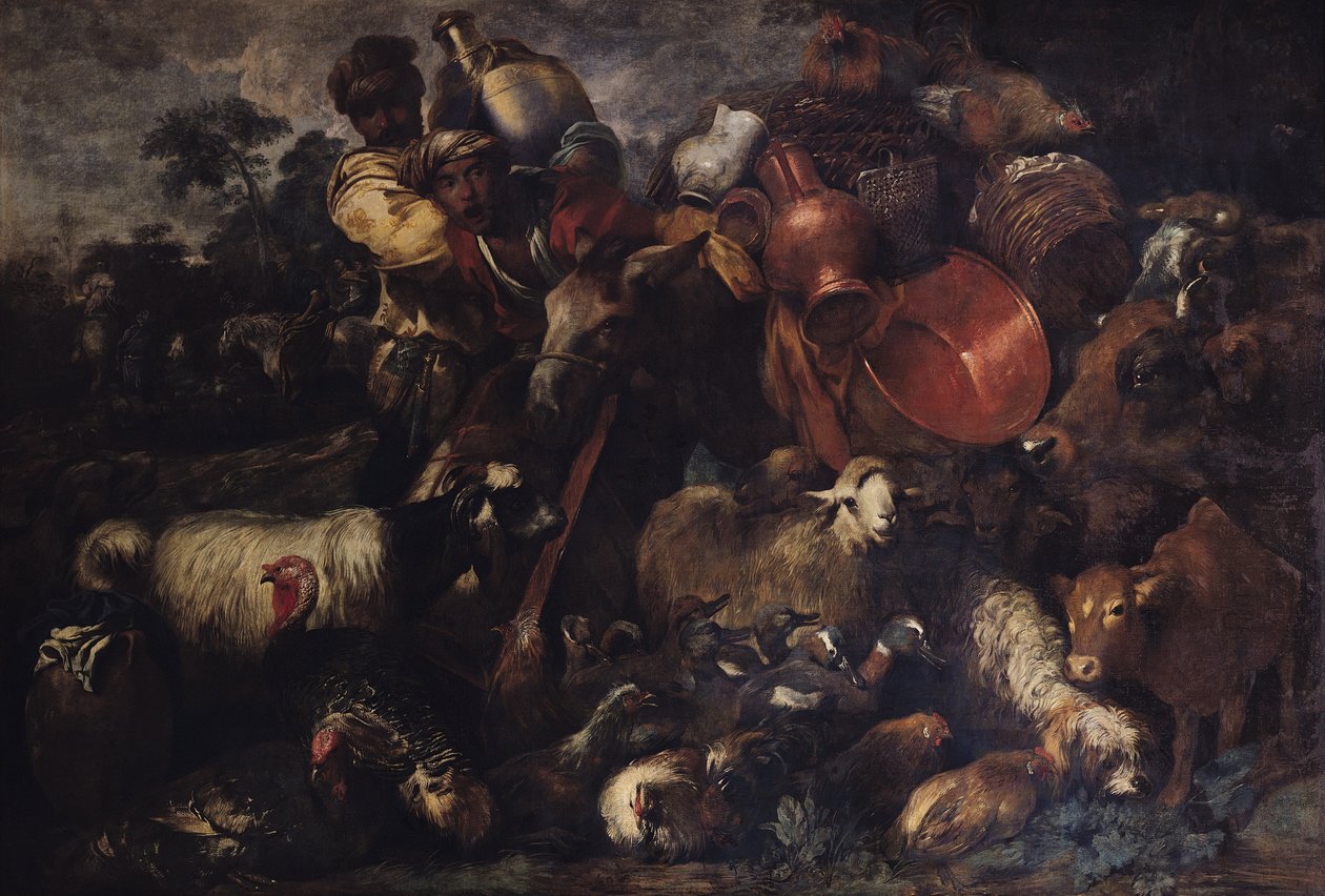 Karavaani tekijältä Giovanni Benedetto Castiglione