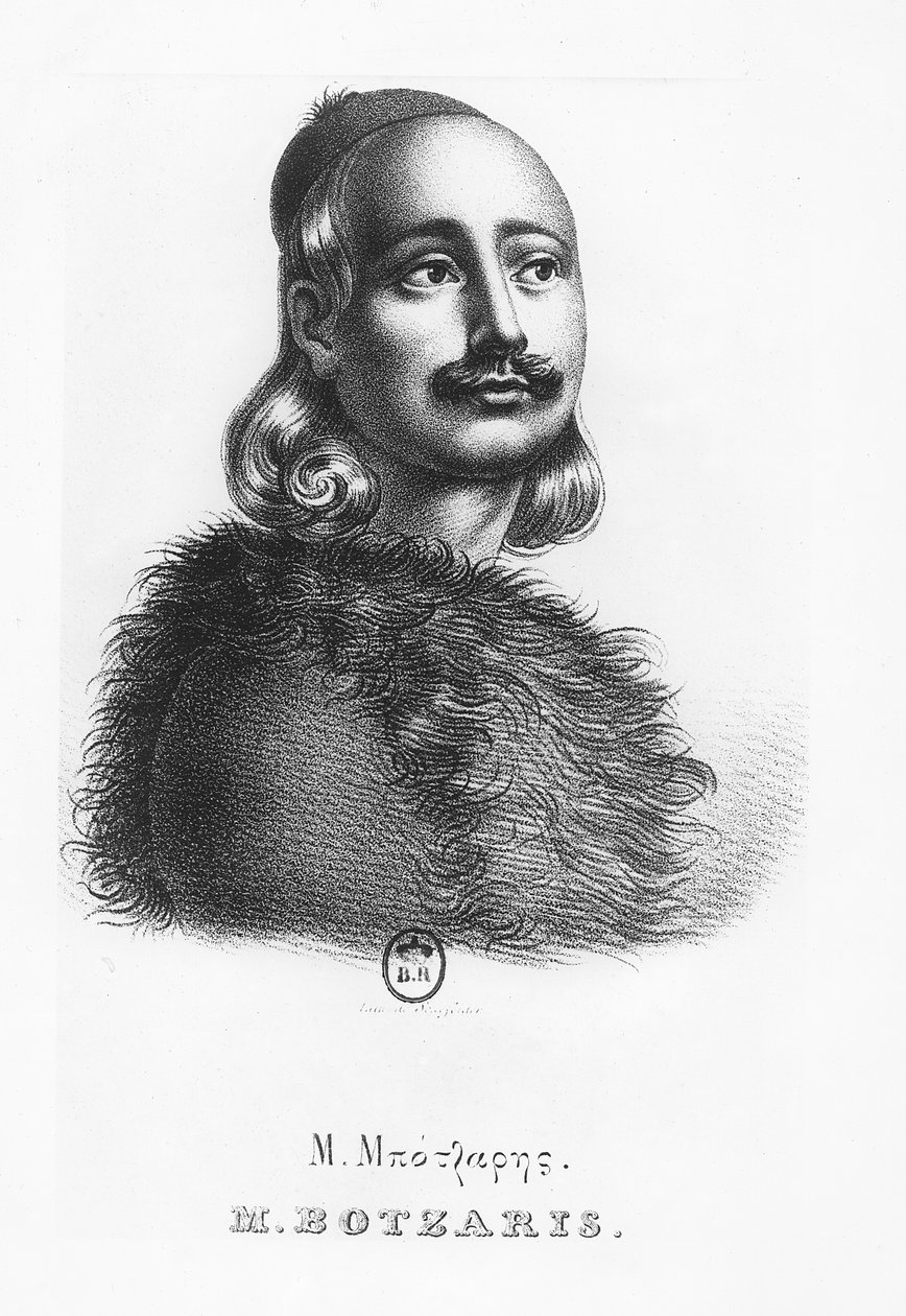 Markos Botzaris tekijältä Giovanni Boggi