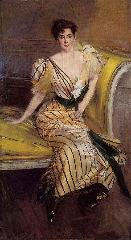 Rouva Josephina Alvear de Errazurizin muotokuva tekijältä Giovanni Boldini